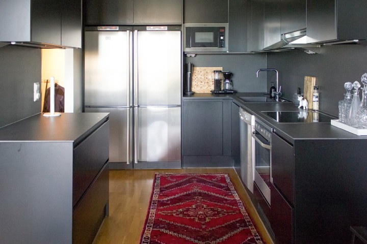 puustelli usa black kitchen design