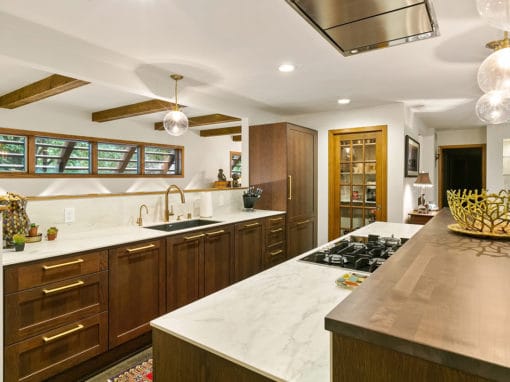 Traditional Mid-Century Modern Kitchen